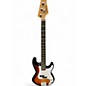 Used Glarry BASS Orange Electric Bass Guitar