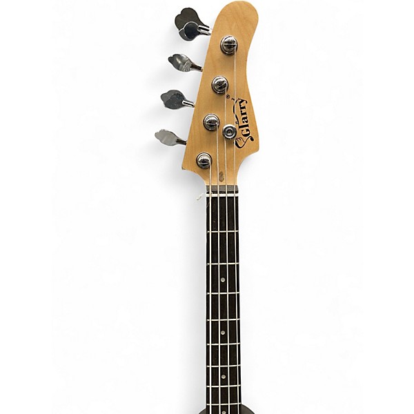 Used Glarry BASS Orange Electric Bass Guitar