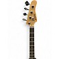 Used Glarry BASS Orange Electric Bass Guitar