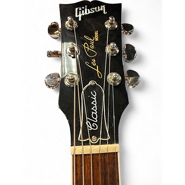 Used 2018 Gibson Les Paul Classic Pelham Blue Solid Body Electric Guitar