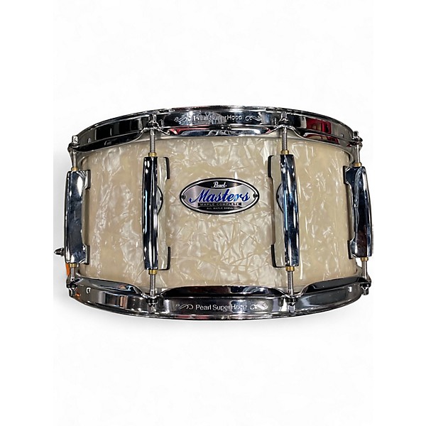 Used Pearl 14in MASTERS WHITE Drum