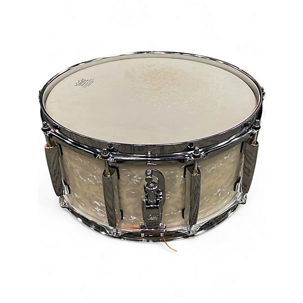 Used Pearl 14in MASTERS WHITE Drum