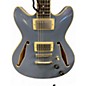 Used D'Angelico EXCEL MINI DC TOUR Blue Hollow Body Electric Guitar