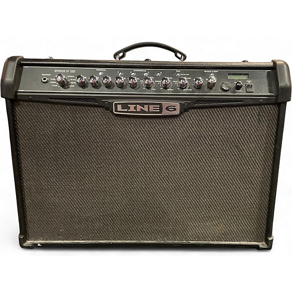 Used Line 6 Spider IV 120W 2x10 Guitar Combo Amp