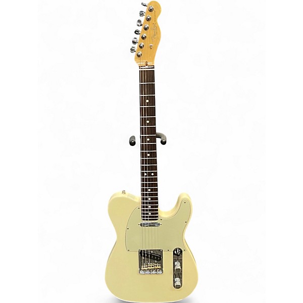 Used Fender American Professional Telecaster Olympic White Solid Body Electric Guitar