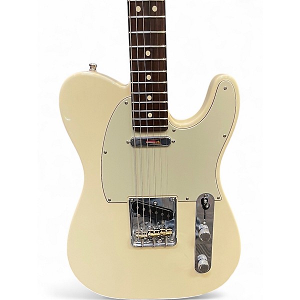 Used Fender American Professional Telecaster Olympic White Solid Body Electric Guitar