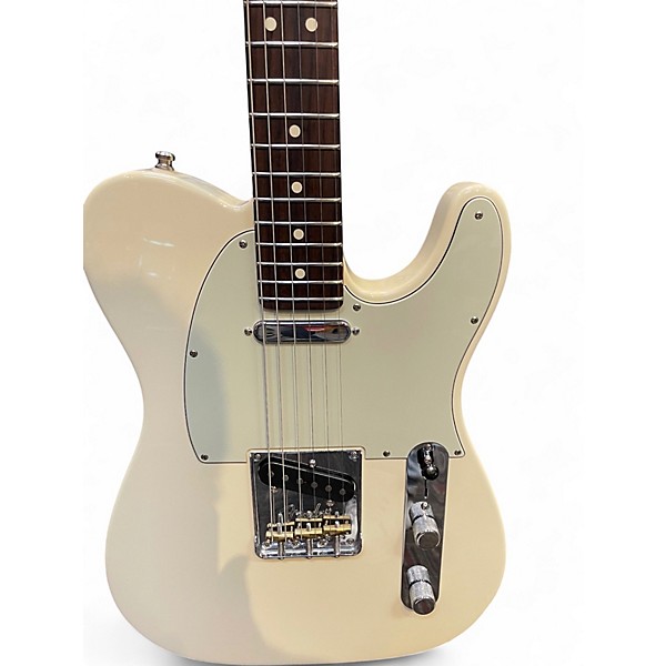 Used Fender American Professional Telecaster Olympic White Solid Body Electric Guitar