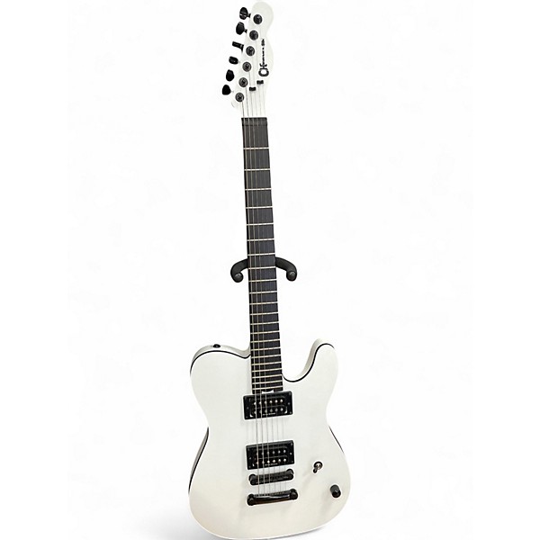 Used Charvel Joe Duplantier Signature Pro-Mod San Dimas Style 2 HH Classi Alpine White Solid Body Electric Guitar