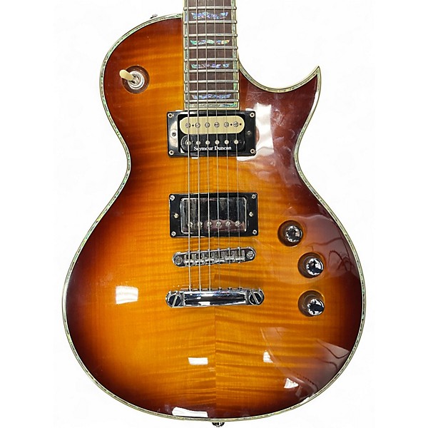 Used ESP LTD EC1000 2 Tone Sunburst Solid Body Electric Guitar