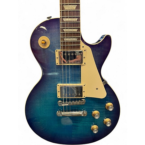 Used Gibson Les Paul Standard 1960S Neck BLUEBERRY BURST Solid Body Electric Guitar