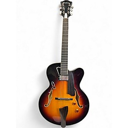 Used Eastman AR503CE Sunburst Hollow Body Electric Guitar