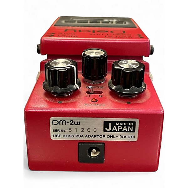 Used BOSS DM2W Delay Waza Craft Effect Pedal