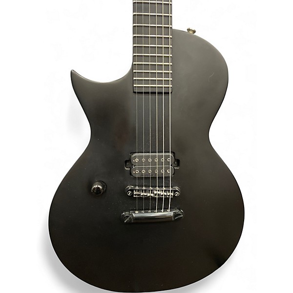Used ESP Black Metal Black Electric Guitar