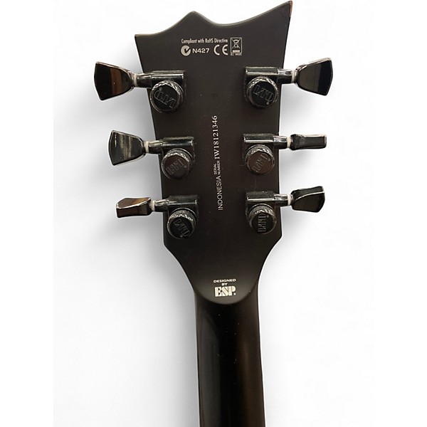 Used ESP Black Metal Black Electric Guitar