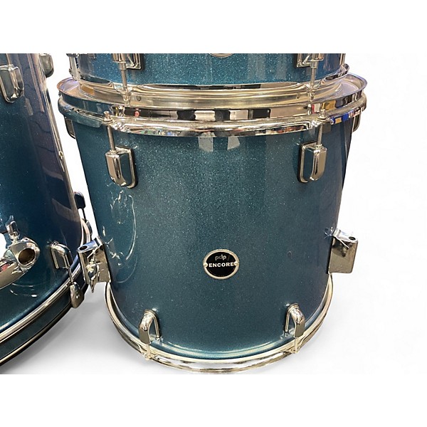 Used PDP by DW 5 Piece Encore Azure Blue Drum Kit