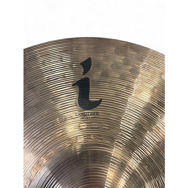Used Zildjian 20in I Series Crash Ride Cymbal