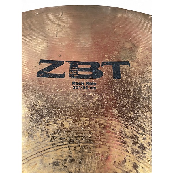 Used Zildjian 20in ZBT Rock Ride Cymbal