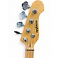 Used Applause Double Cutaway Black Electric Bass Guitar