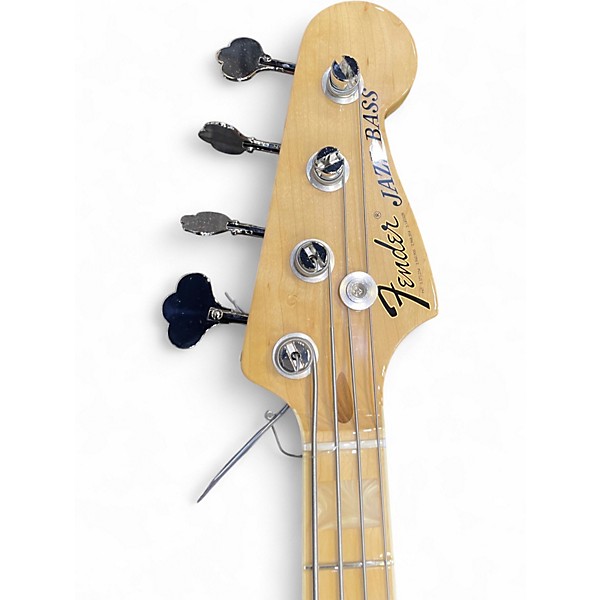 Used Fender USA Geddy Lee Signature Jazz Bass Black Electric Bass Guitar
