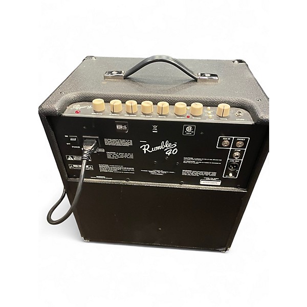 Used Fender Rumble V3 40W 1x10 Bass Combo Amp