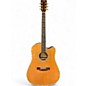 Used Zager ZAD-80CEN Natural Acoustic Electric Guitar thumbnail