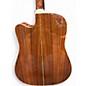 Used Zager ZAD-80CEN Natural Acoustic Electric Guitar