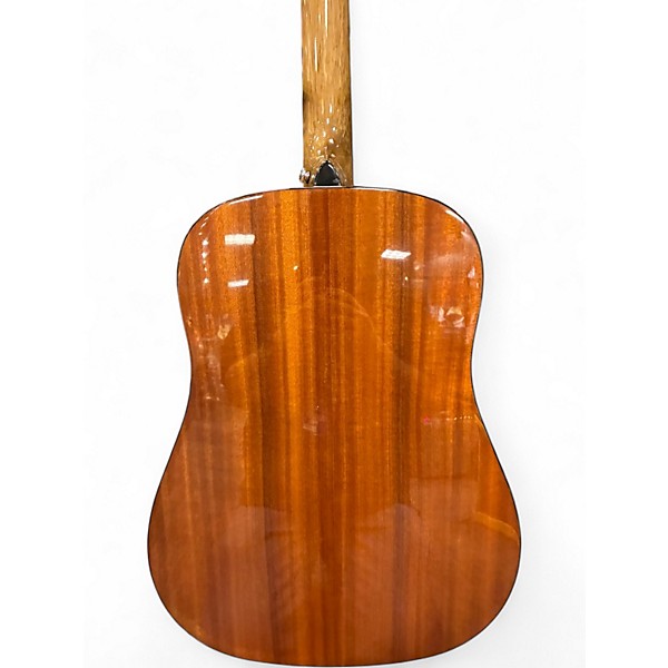Used Zager zad-20en Natural Acoustic Electric Guitar