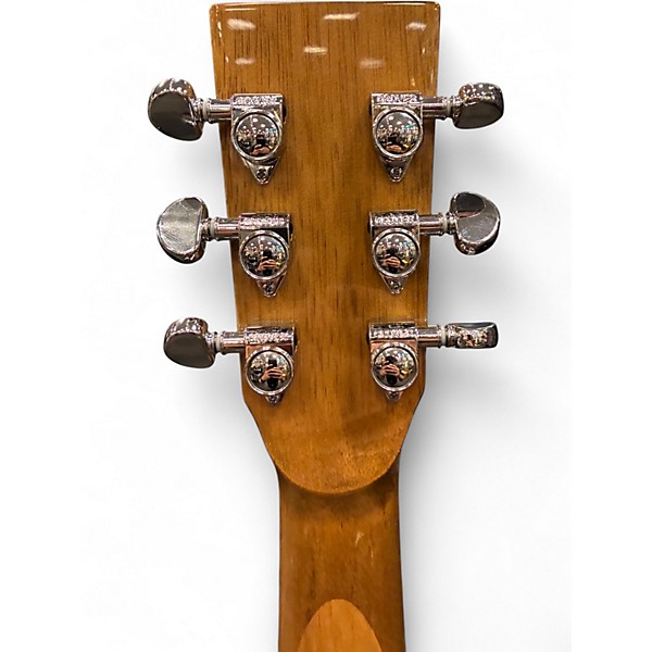 Used Zager zad-20en Natural Acoustic Electric Guitar