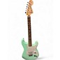 Used Fender Tom Delonge Signature Stratocaster Seafoam Green Solid Body Electric Guitar thumbnail