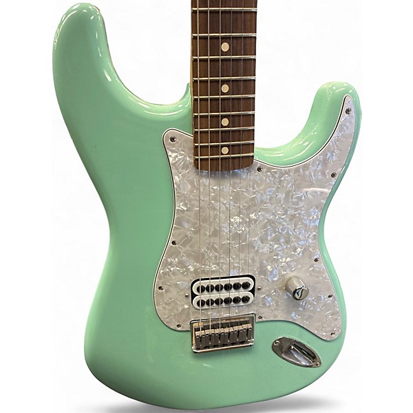 Used Fender Tom Delonge Signature Stratocaster Seafoam Green Solid Body Electric Guitar