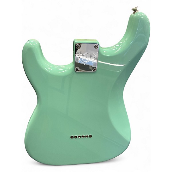 Used Fender Tom Delonge Signature Stratocaster Seafoam Green Solid Body Electric Guitar