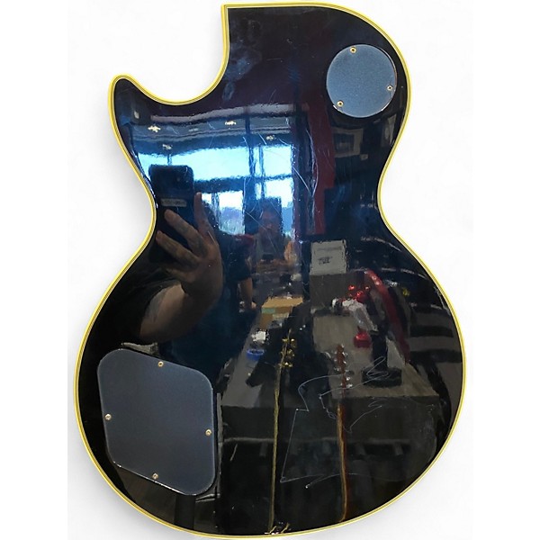 Used Epiphone Les Paul Custom Pro Black Solid Body Electric Guitar