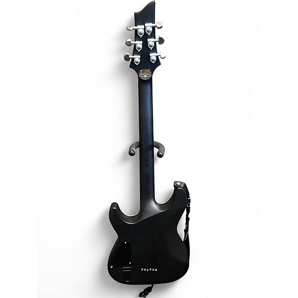 Used Schecter Guitar Research C1 Platinum Trans Charcoal Solid Body Electric Guitar