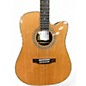 Used Zager ZAD-900 CE Vintage Natural Acoustic Electric Guitar