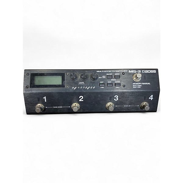 Used BOSS MS3 Multi Effects Switcher Effect Processor