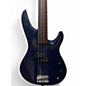 Used Yamaha RBX250F 4str Fretless Blue Electric Bass Guitar
