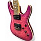 Used Schecter Guitar Research Omen Extreme 6 ELECTRIC MAGENTA Solid Body Electric Guitar