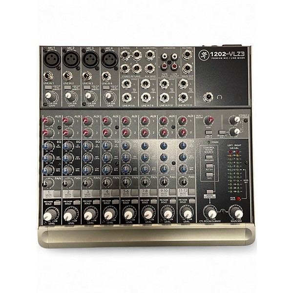 Used Mackie 1202VLZ3 Unpowered Mixer
