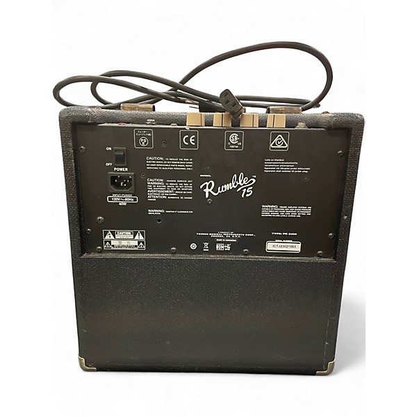Used Fender Rumble 15 15W 1X8 Bass Combo Amp