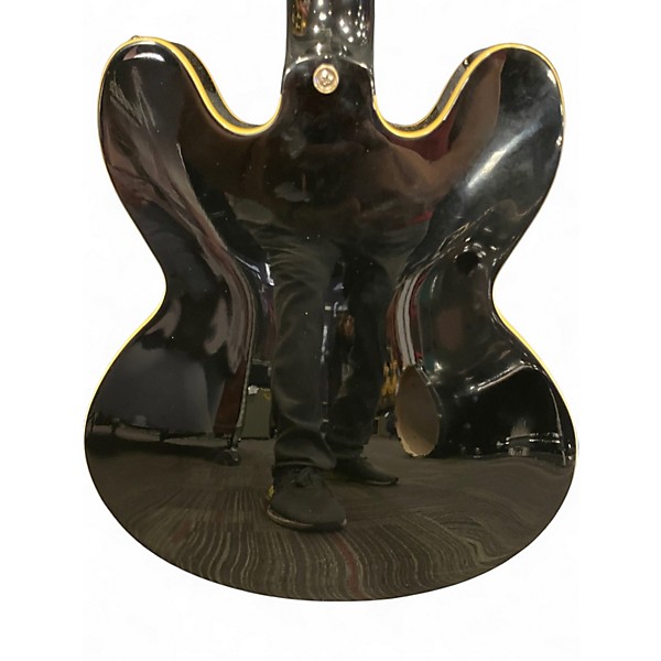 Used Epiphone Dot Studio Black Hollow Body Electric Guitar