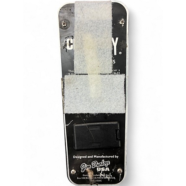 Used Dunlop GCB95F Crybaby Classic Wah With Fasel Inductor Effect Pedal