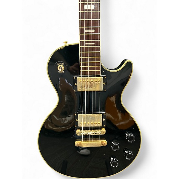 Used Electra LP STYLE Black Solid Body Electric Guitar