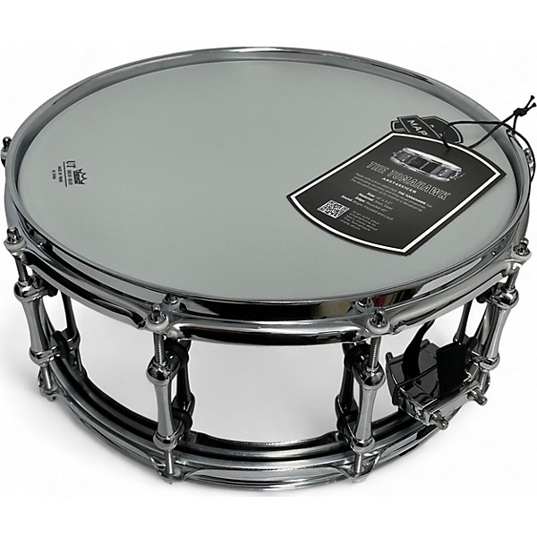 Used Mapex 14X5.5 Armory Tomahawk Black Chrome Drum