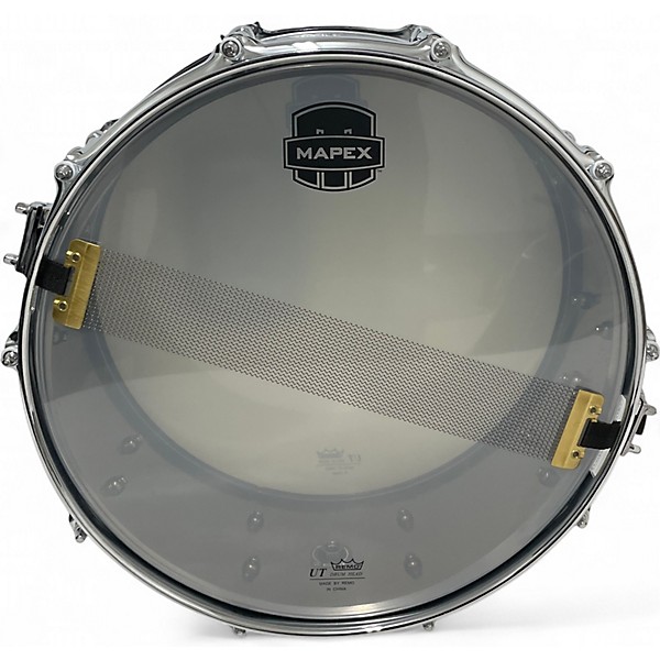 Used Mapex 14X5.5 Armory Tomahawk Black Chrome Drum