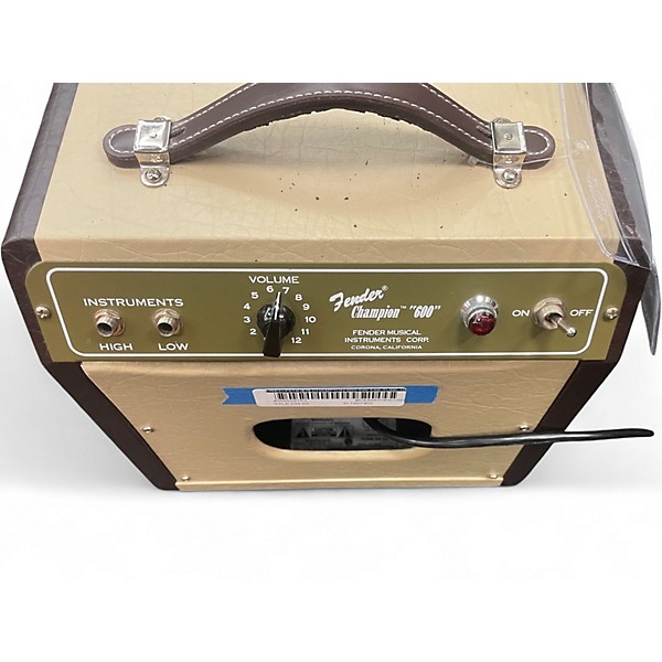 Used Fender Champion 600 5W 1X6 Tube Guitar Combo Amp