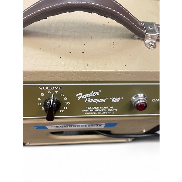 Used Fender Champion 600 5W 1X6 Tube Guitar Combo Amp