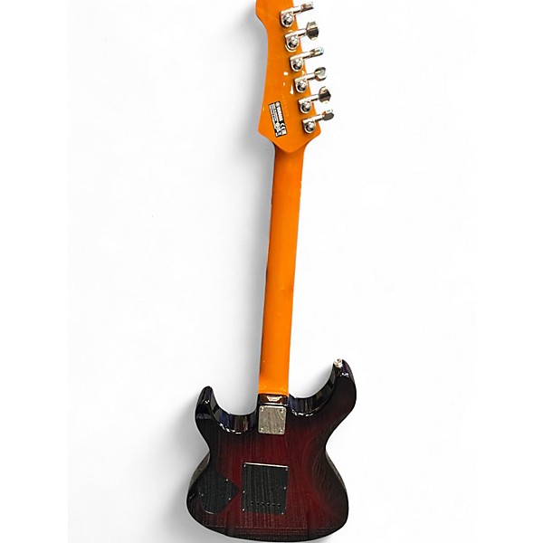 Used Yamaha PAC611VFM Dark Red Burst Solid Body Electric Guitar