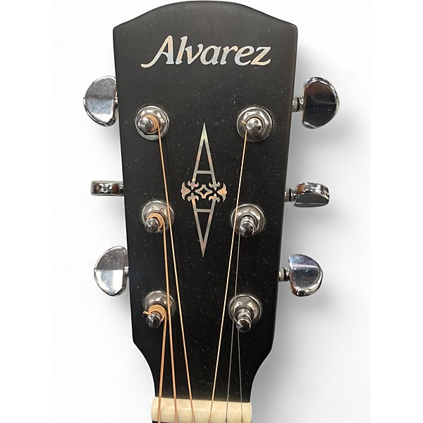 Used Alvarez AF660CEHB Brown Acoustic Electric Guitar