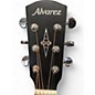 Used Alvarez AF660CEHB Brown Acoustic Electric Guitar