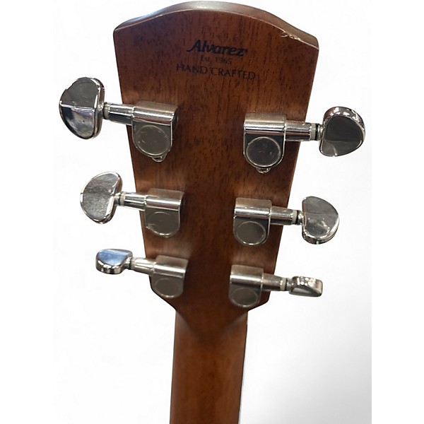 Used Alvarez AF660CEHB Brown Acoustic Electric Guitar